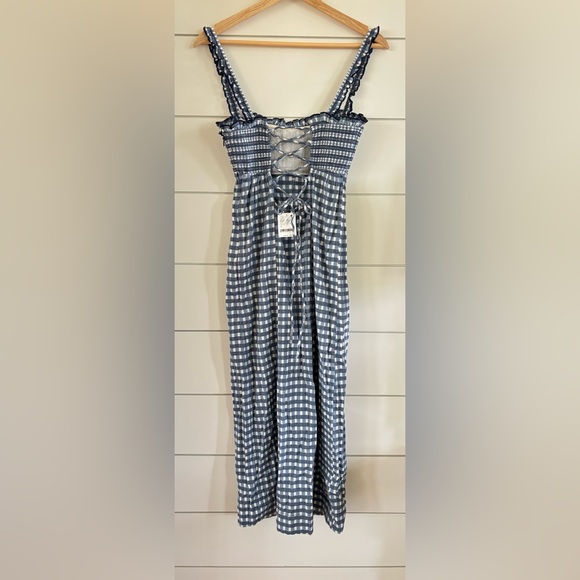 Free People Lucinda Printed Midi Dress NWT - Picture 3 of 7